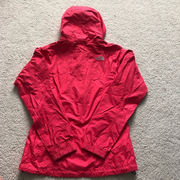 The North Face Pink Rain Jacket Small, Hooded, Waterproof, Wind Protection - Picture 9 of 9